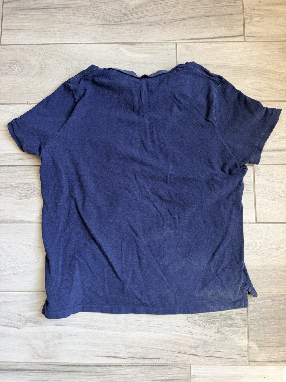 Polo Ralph Lauren Short Sleeve Navy Blue Polo Shirt Men’s XXL